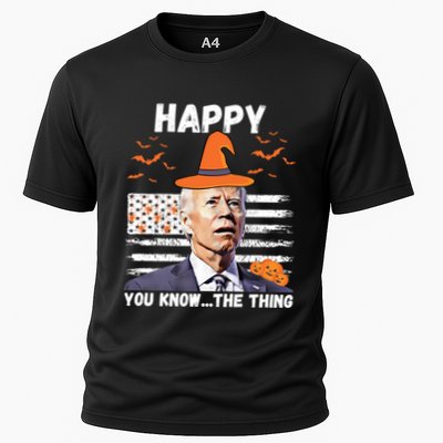 Happy You Know The Thing Funny Joe Biden Halloween Costume Performance Shirt