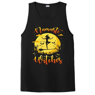 Halloween Yoga Lover Costume Gifts Namaste Witches PosiCharge Competitor Tank