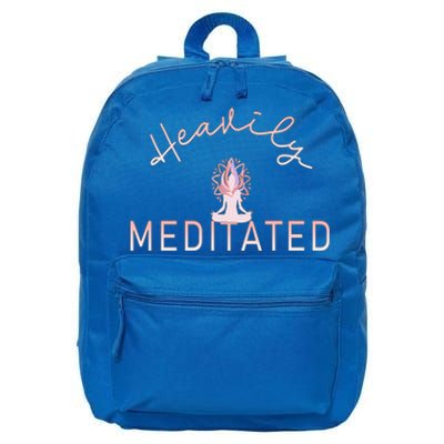 Heavily Yoga Meditated Gift 16 in Basic Backpack