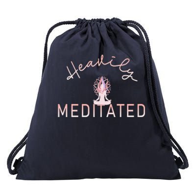 Heavily Yoga Meditated Gift Drawstring Bag