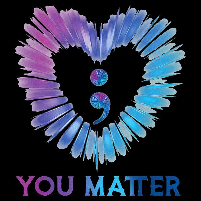 Heart You Matter 988 Suicide Prevention Awareness Tall T-Shirt