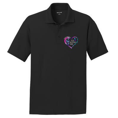 Heart You Matter 988 Suicide Prevention Awareness Dragonfly PosiCharge RacerMesh Polo