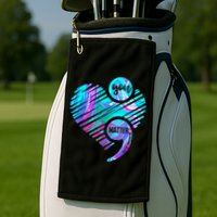 Heart You Matter Don't Let Story End Suicide Prevention Awareness Golf Towel