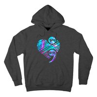 Heart You Matter Don't Let Story End Suicide Prevention Awareness Hoodie