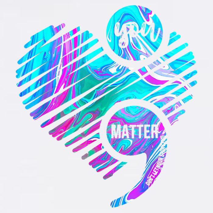 Heart You Matter Don't Let Story End Suicide Prevention Awareness Garment-Dyed Sweatshirt