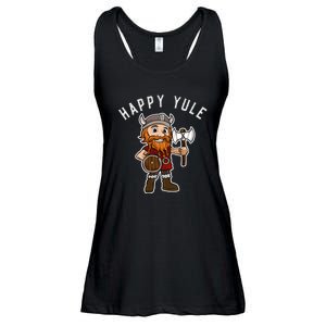 Happy Yule Norse Viking Pagan Christmas Ladies Essential Flowy Tank