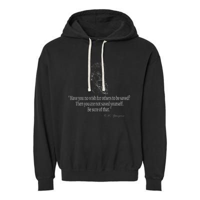 Have You No Wish Charles Spurgeon Quote Christian Evangelism Garment-Dyed Fleece Hoodie