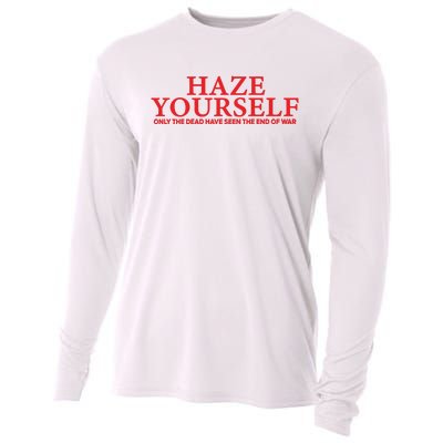 Haze Yourself Only The Dead Have Seen The End Of War Cooling Performance Long Sleeve Crew