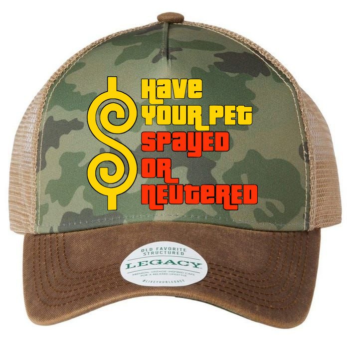 Have Your Pet Spayed Or Neutered Right Game Show Legacy Tie Dye Trucker Hat