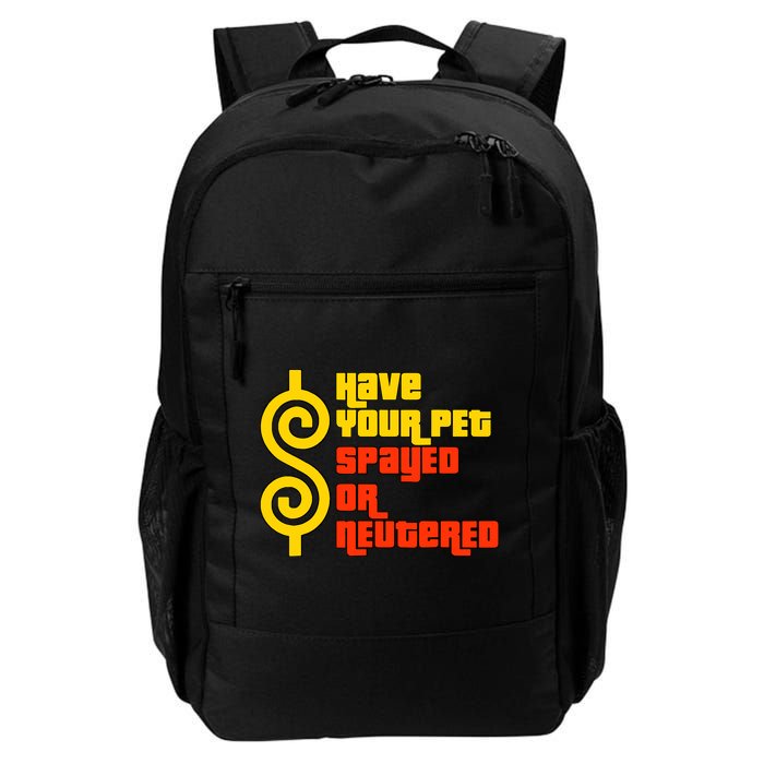 Have Your Pet Spayed Or Neutered Right Game Show Backpack