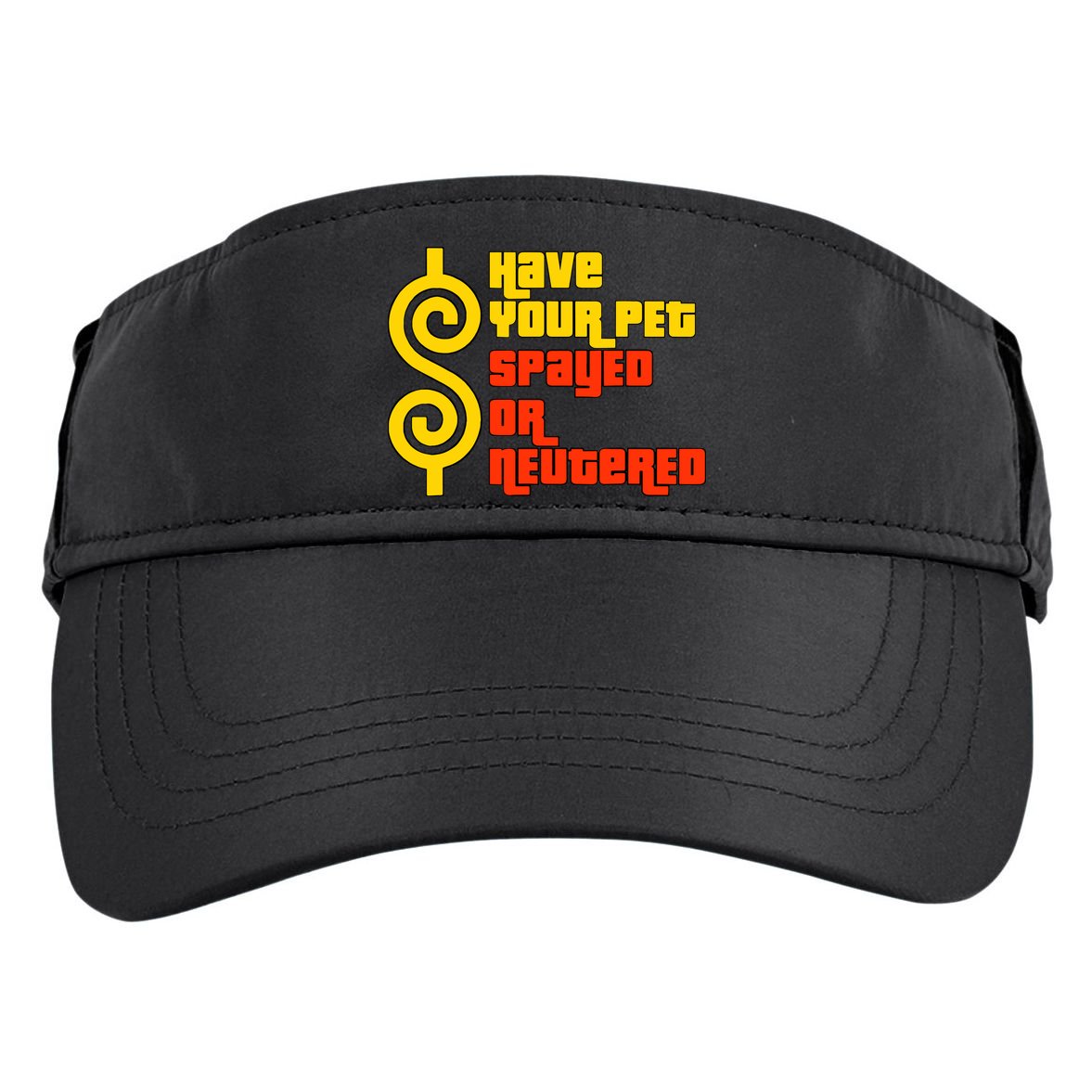 Have Your Pet Spayed Or Neutered Right Game Show Adult Drive Performance Visor