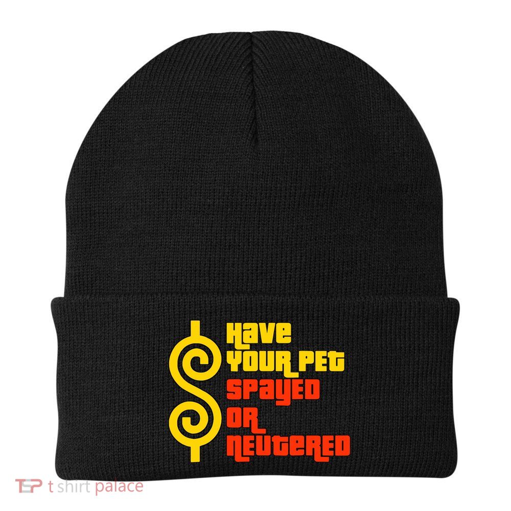 Have Your Pet Spayed Or Neutered Right Game Show Beanie