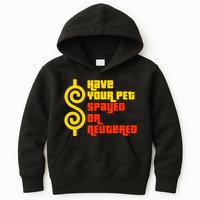Have Your Pet Spayed Or Neutered Right Game Show Kids Hoodie