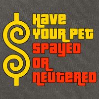 Have Your Pet Spayed Or Neutered Right Game Show Cotton Canvas Backpack