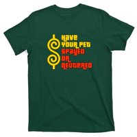 Have Your Pet Spayed Or Neutered Right Game Show T-Shirt