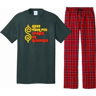 Have Your Pet Spayed Or Neutered Right Game Show Pajama Set