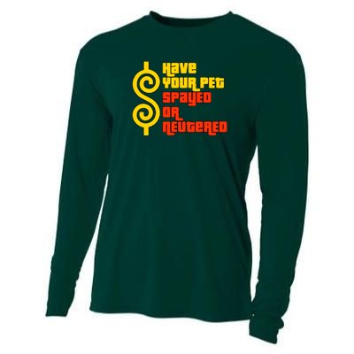 Have Your Pet Spayed Or Neutered Right Game Show Cooling Performance Long Sleeve Crew