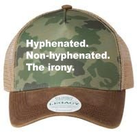 Hyphenated Non-Hyphenated The Irony Legacy Tie Dye Trucker Hat