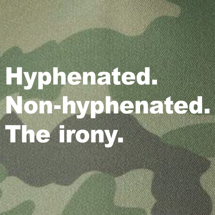 Hyphenated Non-Hyphenated The Irony Legacy Tie Dye Trucker Hat