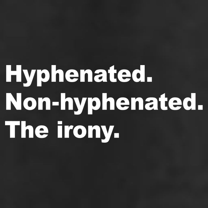 Hyphenated Non-Hyphenated The Irony 7 Panel Mesh Trucker Snapback Hat