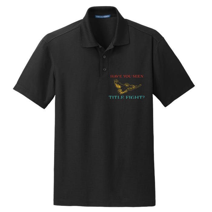 Have You Seen Title Fight Apparel Dry Zone Grid Polo