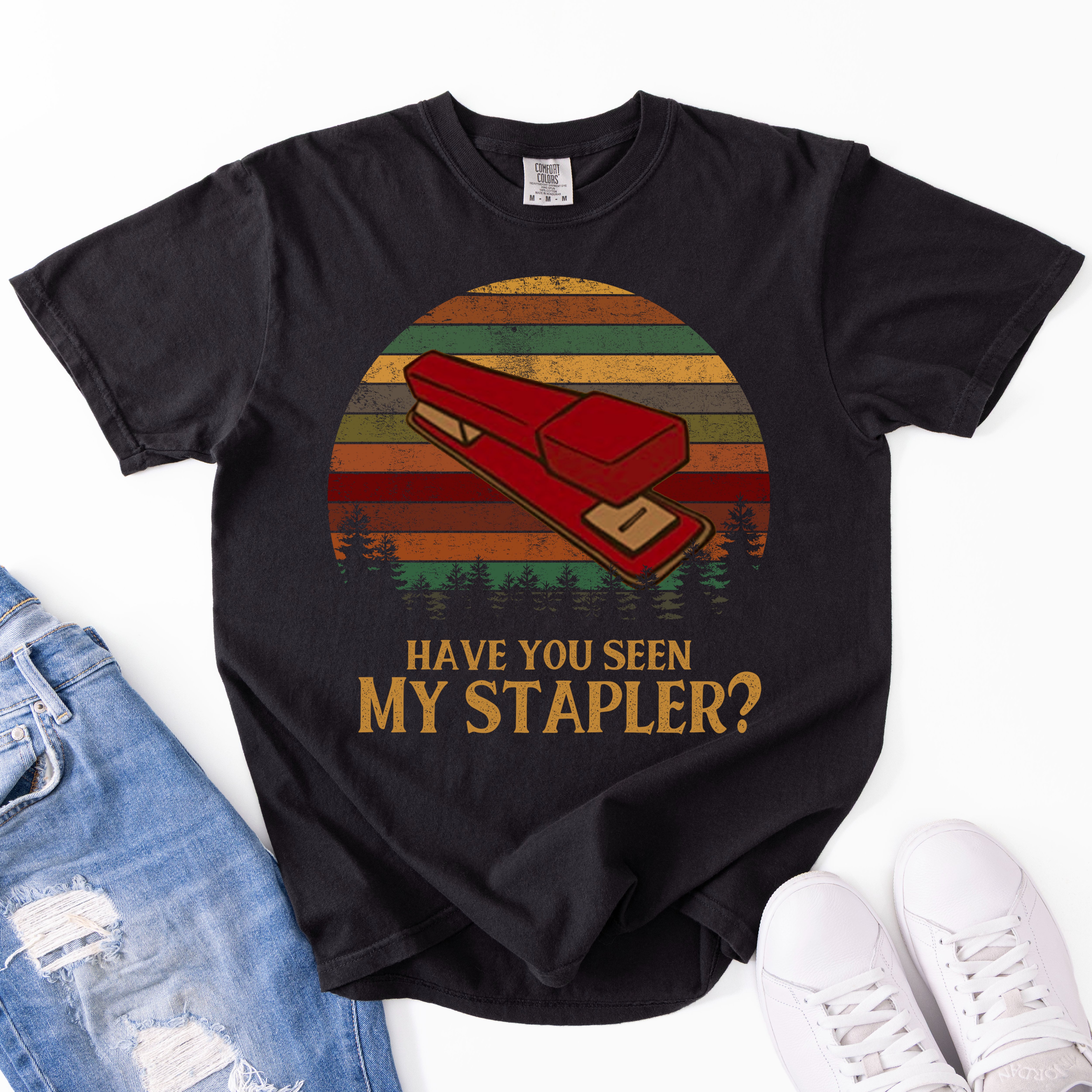 Have You Seen My Stapler? Office Space Quote Vintage Comfort Colors T-Shirt