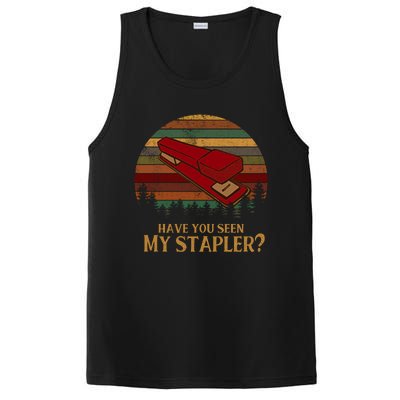 Have You Seen My Stapler? Office Space Quote Vintage PosiCharge Competitor Tank