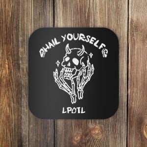 Hail Yourself Skull Skeleton Grave Last Podcast On Left Coaster