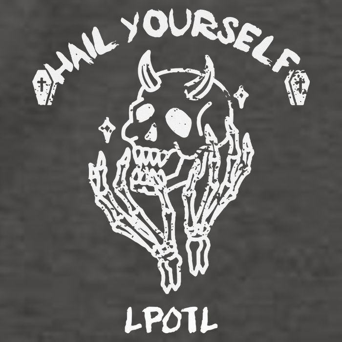 Hail Yourself Skull Skeleton Grave Last Podcast On Left Vector Backpack