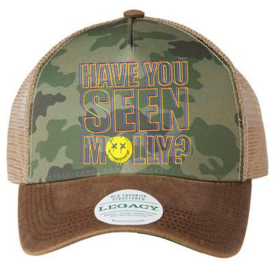 Have You Seen Molly Ecstasy Psychedelic Drug Legacy Tie Dye Trucker Hat