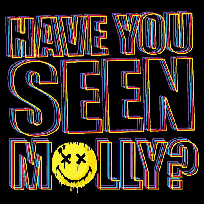 Have You Seen Molly Ecstasy Psychedelic Drug Zip Tote Bag