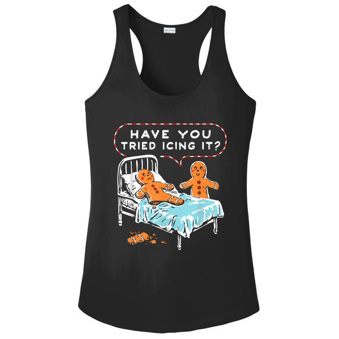 Have You Tried Icing It Ladies PosiCharge Competitor Racerback Tank