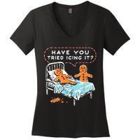 Have You Tried Icing It Women's V-Neck T-Shirt