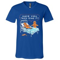 Have You Tried Icing It V-Neck T-Shirt