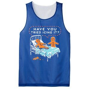 Have You Tried Icing It Mesh Reversible Basketball Jersey Tank