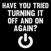 Have You Tried Turning It Off And On Again Impact Tech Backpack