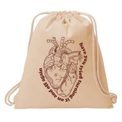 Have You Tired Heart Anatomy Cardiac Surgeon Drawstring Bag