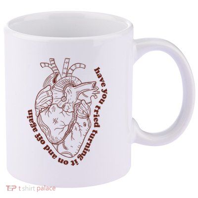 Have You Tired Heart Anatomy Cardiac Surgeon 11oz C Handle Ceramic Mug
