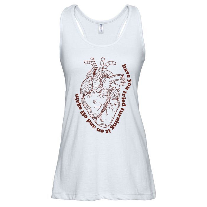 Have You Tired Heart Anatomy Cardiac Surgeon Ladies Essential Flowy Tank