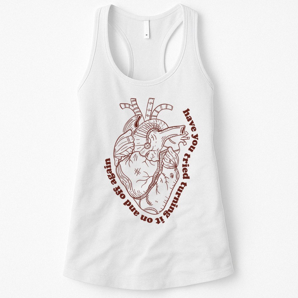 Have You Tired Heart Anatomy Cardiac Surgeon Womens Tank Top
