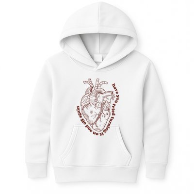 Have You Tired Heart Anatomy Cardiac Surgeon Kids Hoodie