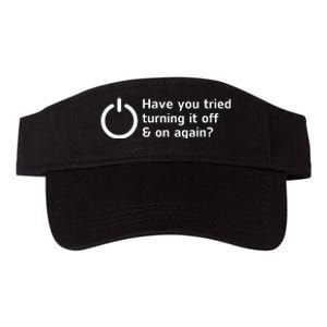 HAVE YOU TRIED TURNING IT OFF AND ON AGAIN? FUNNY Valucap Bio-Washed Visor