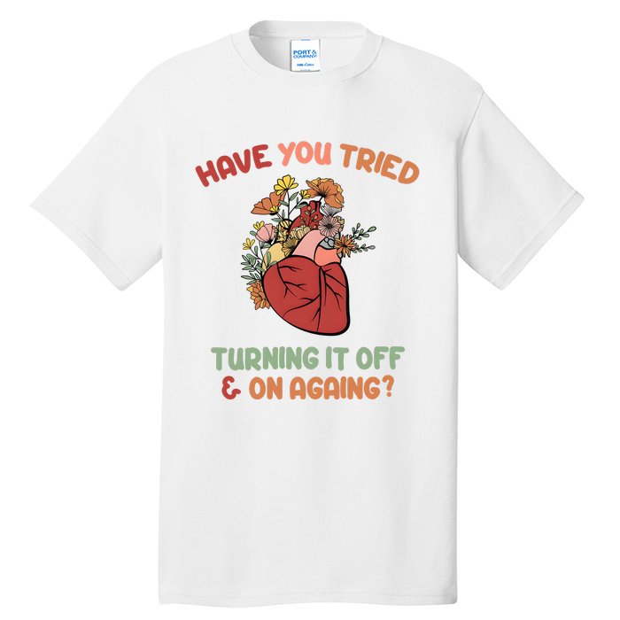 Have You Tried Turning It Off And On Againing School Counselor Tall T-Shirt