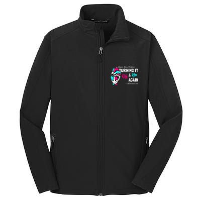 Have You Tried Turning It Off And On Again Heart Adenosines Cute Gift Core Soft Shell Jacket