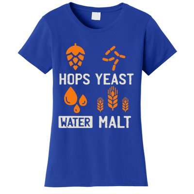 Hops Yeast Water Malt Beer Funny Gift Women's T-Shirt