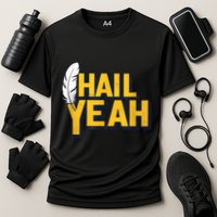 Hail Yeah Washington Design Washington Fan Merch Cooling Performance Crew T-Shirt