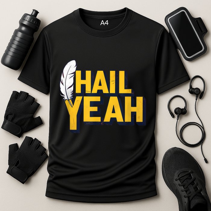 Hail Yeah Washington Design Washington Fan Merch Cooling Performance Crew T-Shirt