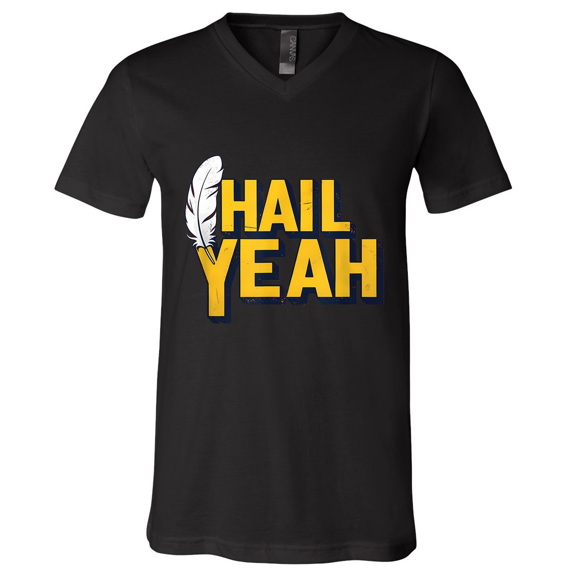 Hail Yeah Washington Design Washington Fan Merch V-Neck T-Shirt