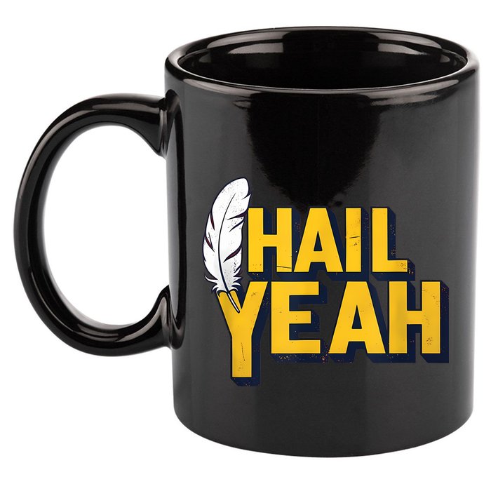 Hail Yeah Washington Design Washington Fan Merch 11oz C Handle Ceramic Mug
