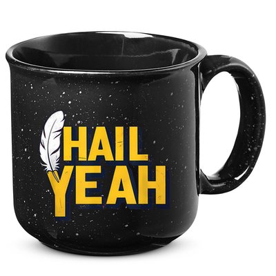 Hail Yeah Washington Design Washington Fan Merch 15oz Campfire Ceramic Mug